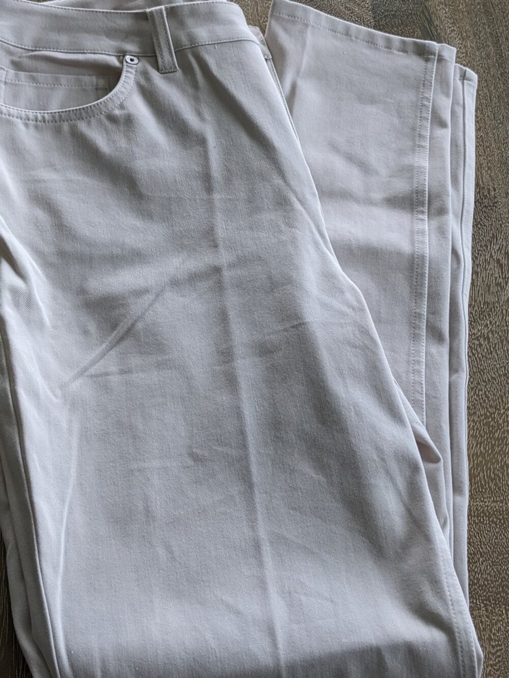 Nike, Dri-Fit Khaki Light Weight Activewear 5 Pocket Pants Sportwear Size 8